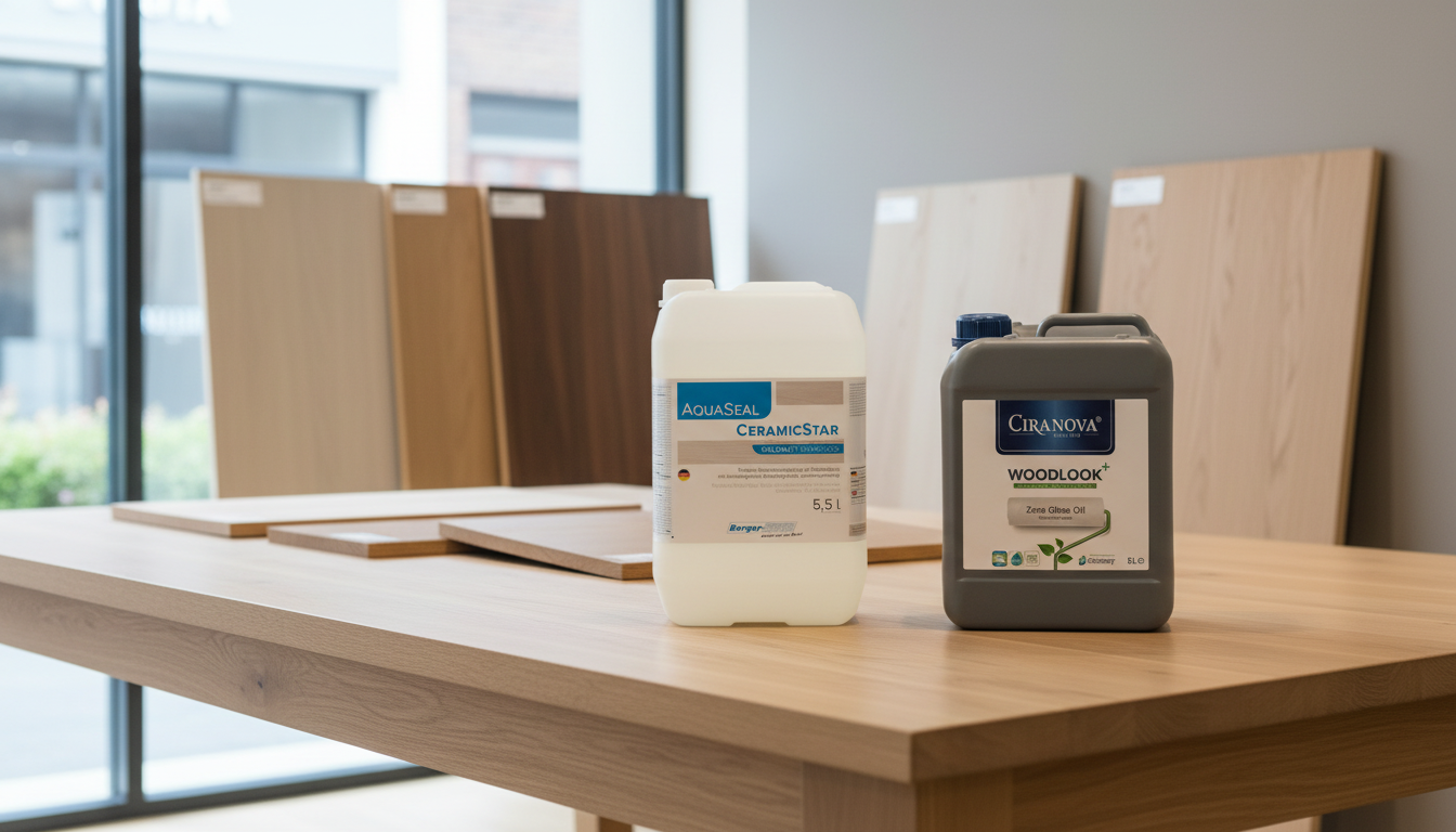 AquaSeal CeramicStar vs Ciranova Woodlook Plus: lacquer or oil for commercial floors