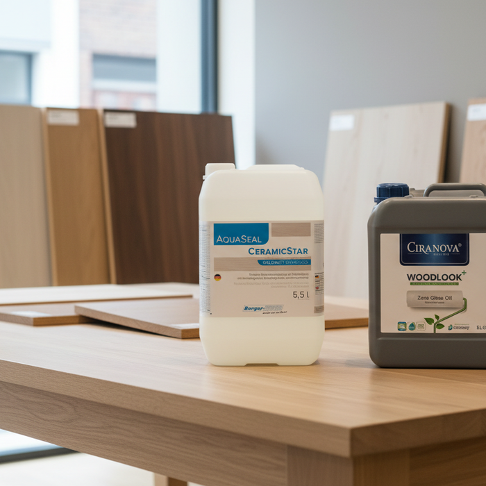 AquaSeal CeramicStar vs Ciranova Woodlook Plus: lacquer or oil for commercial floors