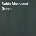 Rubio Monocoat DuroGrit Rubio Monocoat Green - exterior decking oil colour swatch