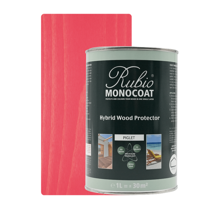 Rubio Monocoat Hybrid Wood Protector Piglet - exterior oil colour swatch