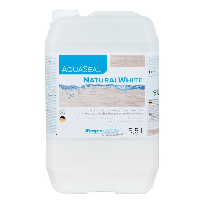 Berger-Seidle AquaSeal 2KPU NaturalWhite (with hardener) 5.5L