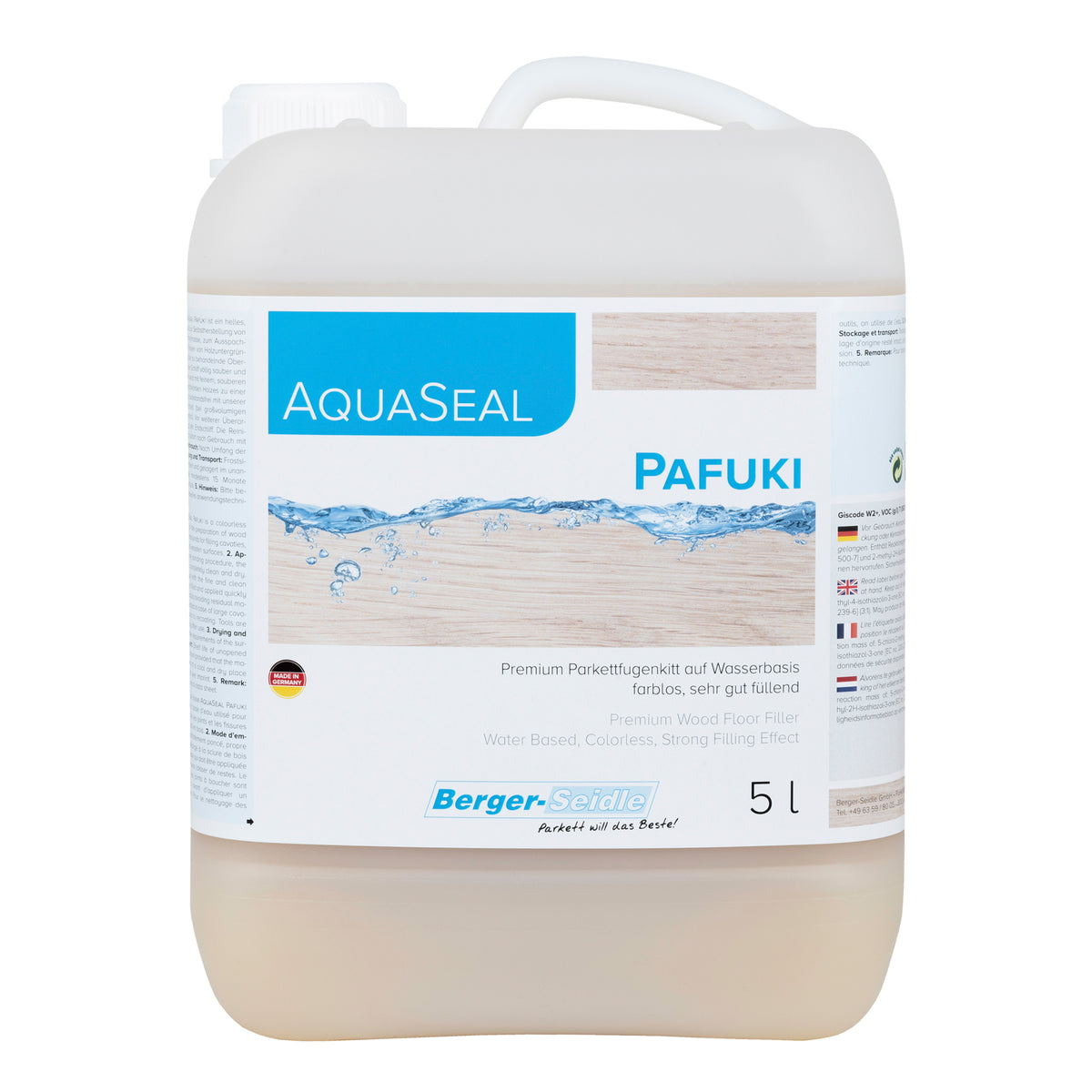 Berger-Seidle AquaSeal Pafuki 5L — EcoGrit