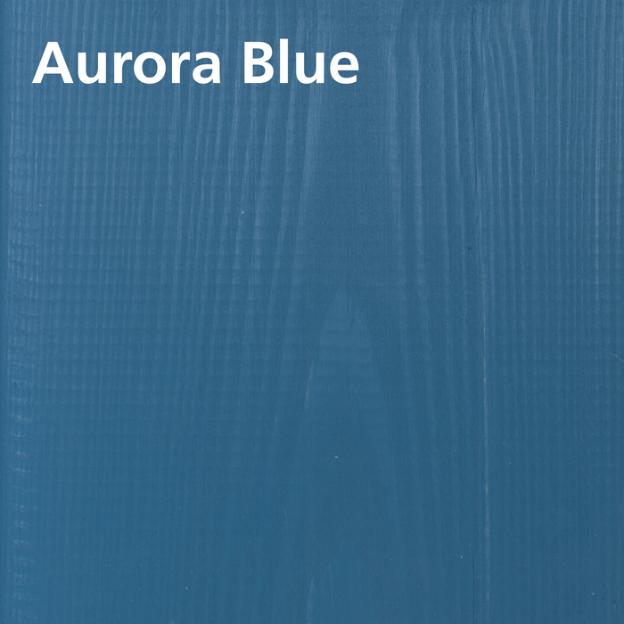 Rubio Monocoat WoodCream Aurora Blue - exterior wood cream colour swatch