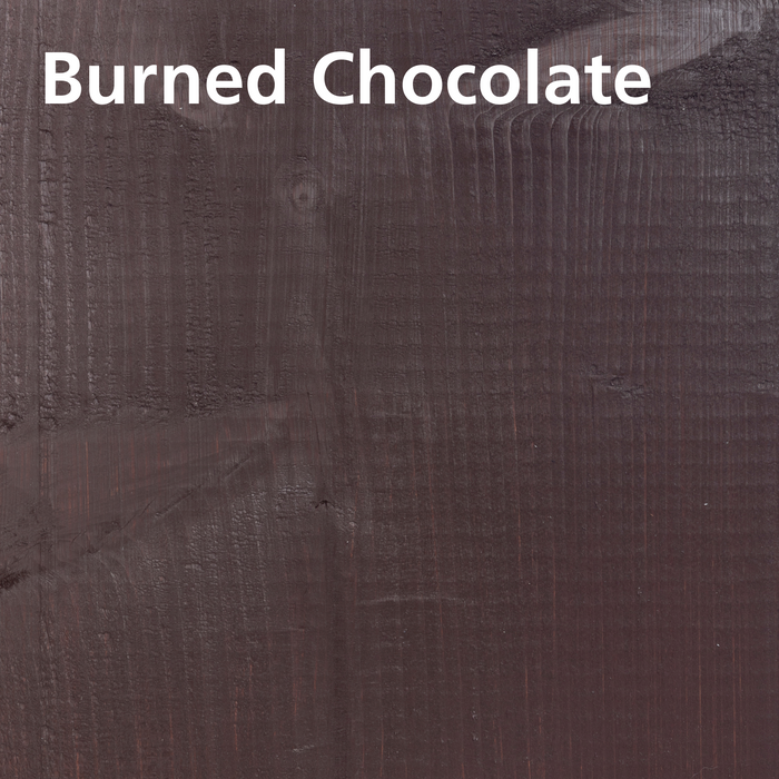 Rubio Monocoat WoodCream Burned Chocolate - exterior wood cream colour swatch