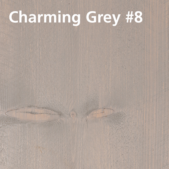 Rubio Monocoat WoodCream Charming Grey #8 - exterior wood cream colour swatch