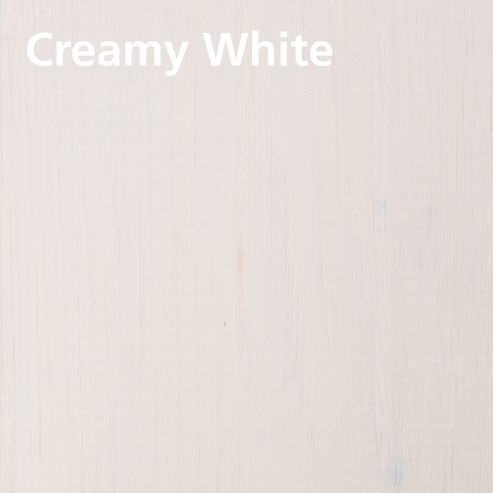 Rubio Monocoat WoodCream Creamy White - exterior wood cream colour swatch
