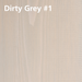 Rubio Monocoat WoodCream Dirty Grey #1 - exterior wood cream colour swatch