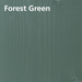 Rubio Monocoat WoodCream Forest Green - exterior wood cream colour swatch
