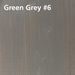 Rubio Monocoat WoodCream Green Grey #6 - exterior wood cream colour swatch