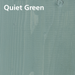 Rubio Monocoat WoodCream Quiet Green - exterior wood cream colour swatch