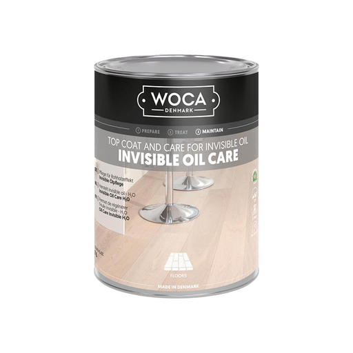 WOCA Invisible Oil Care is specifically formulated to care for and maintain wooden floors that have been treated with WOCA Invisible Oil Primer and Invisible Oil. This advanced care product helps preserve the unique untreated appearance of your floor while reinforcing its resistance to liquids such as water, coffee, tea, and red wine. It ensures the wood retains its beautiful, breathable "soft feel" surface, keeping your floor looking pristine and protected for longer.