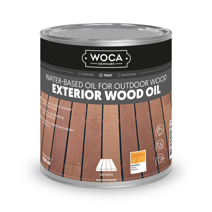 Premium oil finish from Woca enhances and protects wood floors and furniture, offering a durable and natural-looking finish.