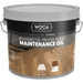 Woca Maintenance Oil nourishes and rejuvenates oiled wood floors, restoring their natural finish and providing durable water and stain-resistant protection.
