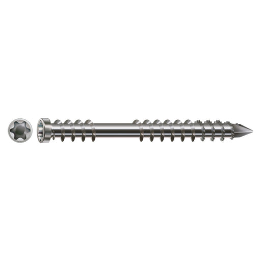 SPAX Decking Screw Aluminium A2 304 5x44mm (Box 100)