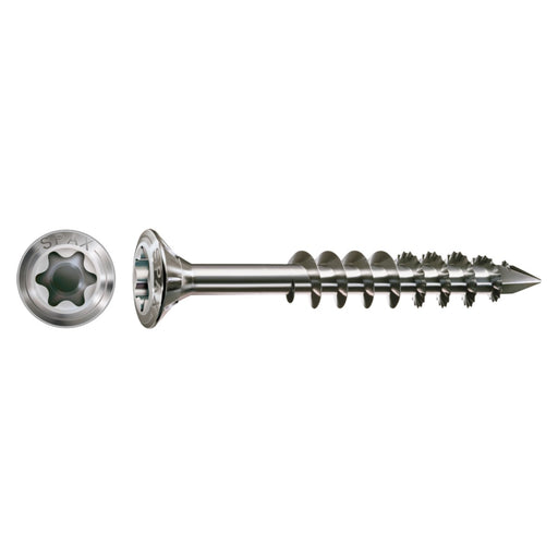 SPAX Facade Screw Standard A2 5x80mm (Box 100)
