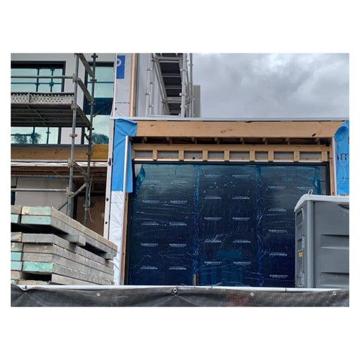THOR self-adhesive glass and window protection film for shielding glazing on site