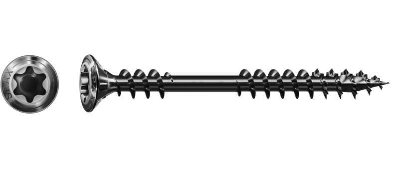 SPAX Facade Screw BLAX A2 4.5x70mm (Box 100) for timber cladding and decking by EcoGrit Australia